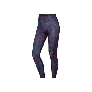 CRIVIT Dámské funkční legíny  (adult#running#female, S (36/38), vzor / navy modrá)