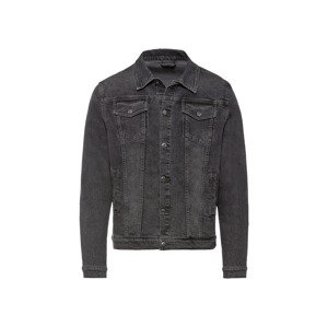 LIVERGY® Pánská džínová bunda (adult#male#ne, M (48/50), tmavě šedá)
