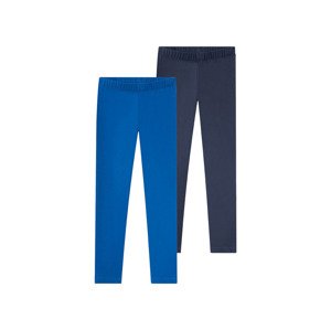 pepperts!® Dívčí legíny, 2 kusy (modrá / navy modrá, 134-140)