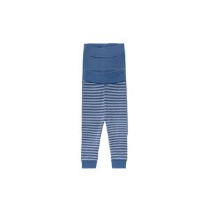 lupilu Chlapecké kalhoty "Jogger" BIO, 2 kusy (62/68, navy modrá / pruhy)