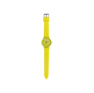 AURIOL Náramkové hodinky se silikonovým řemínke (žlutá)