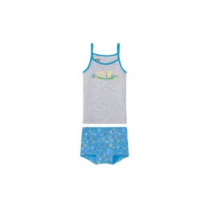 Souprava dívčího spodního prádla BIO, 2d (child#female#ne#Žádný údaj, 110/116, šedá/modrá)