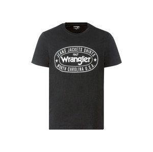 Wrangler Pánské triko „Regular Fit“ (, M, černá)