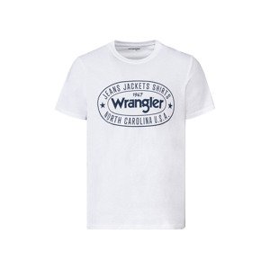 Wrangler Pánské triko „Regular Fit“ (adult#male#ne, M, bílá)