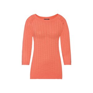esmara® Dámský úpletový svetr (adult#female, L (44/46), korálová)