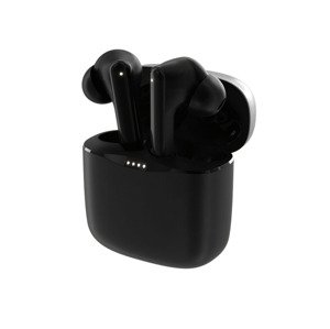 SILVERCREST® Bezdrátová sluchátka True Wireless Bluetooth® s nabíjecím boxem (černá)