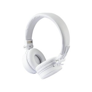 SILVERCREST Bezdrátová sluchátka s Bluetooth® On Ear (bílá/šedá)