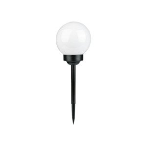 LIVARNO home Solární LED svítidlo, Ø 20 cm (bílá)