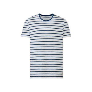 LIVERGY® Pánské triko s konopným vláknem (adult#male#ne, S (44/46), pruhy)