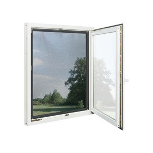 LIVARNO home Ochrana proti hmyzu na okno, 130 x 150 c (antracitová)