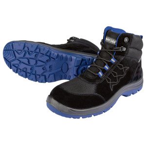 PARKSIDE Pánská kožená bezpečnostní obuv S1 (42, modrá)