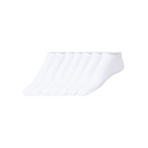 LIVERGY® Pánské nízké ponožky, 7 párů  (adult#male, 39/42, bílá)