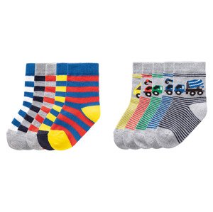 lupilu® Chlapecké ponožky s bio bavlnou, 5 párů
