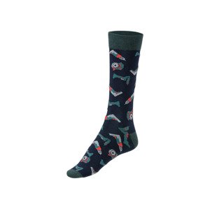 PARKSIDE Pánské ponožky (39/42, námořnická modrá / zelená)