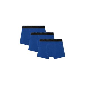 LIVERGY Pánské boxerky, 3 kusy (5/M, modrá)