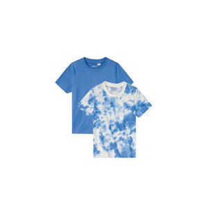 lupilu® Chlapecké triko, 2 kusy (98/104, modrá/bílá)