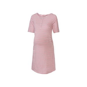 esmara Dámská těhotenská noční košile BIO (XS (32/34), světle růžová)