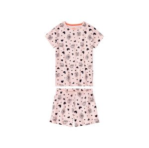 Dívčí pyžamo (98/104, světle růžová)