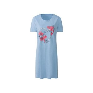 esmara® Dámská noční košile  (adult#female, S (36/38), modrá)