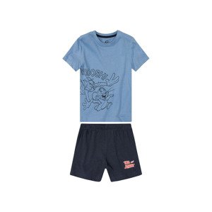Chlapecké pyžamo (110/116, modrá / navy modrá)