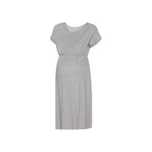 esmara® Dámské těhotenské šaty (adult#female#ano, XL (48/50), šedá)