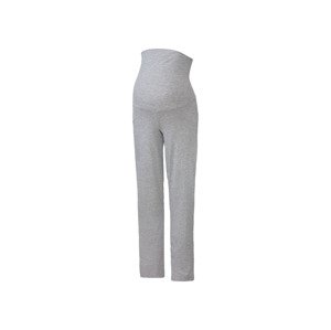 esmara® Dámské těhotenské kalhoty BIO (adult#female#ano, L (44/46), šedá)