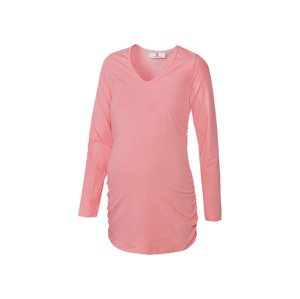 bellybutton Dámské těhotenské triko s dlouhými rukáv (36, světle růžová)