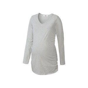 bellybutton Dámské těhotenské triko s dlouhými rukáv (36, šedá)