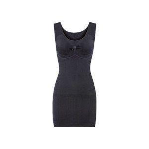 esmara® Dámské bezešvé tvarující šaty (adult#female#ne, S (36/38), černá široká ramínka)