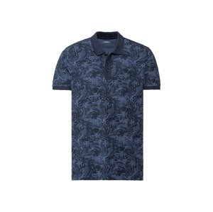 LIVERGY Pánské polotriko „Slim Fit“ (L (52/54), navy modrá)