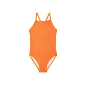 lupilu Dívčí plavky (86/92, oranžová/žlutá)