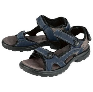 CRIVIT Dámské kožené trekingové sandály (37, námořnická modrá)