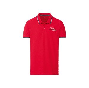 LIVERGY Pánské polotriko „Slim Fit“ (S (44/46), červená)