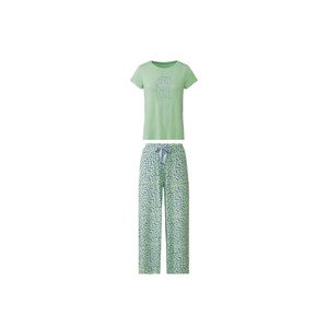 esmara Dámské pyžamo (XS (32/34), zelená)