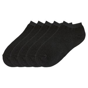 pepperts Chlapecké ponožky, 5 párů (31/34, černá)
