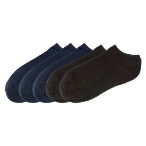 pepperts!® Chlapecké ponožky, 5 párů (39/42, tmavě modrá / černá)