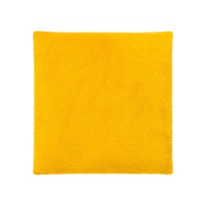 LIVARNO home Dekorační potah na polštář, 40 x 40 cm (žlutá)