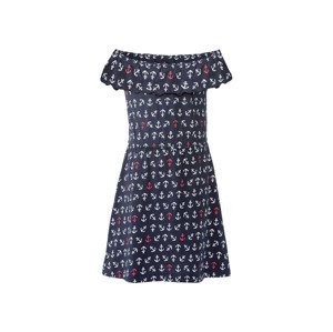 lupilu® Dívčí šaty (child#female#ne, 110/116, navy modrá)
