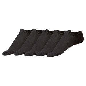 esmara® Dámské nízké ponožky, 5 párů (adult#female, 35/38, černá)