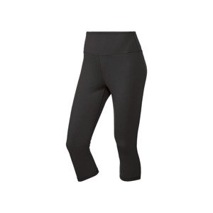 CRIVIT Dámské funkční capri legíny (adult#Žádný údaj#female, S (36/38), černá)