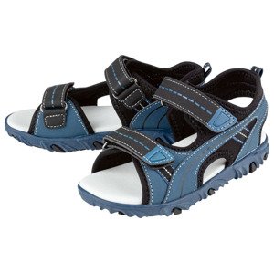 lupilu® Chlapecké sandály (age >2-4y, 28, černá / námořnická modrá)