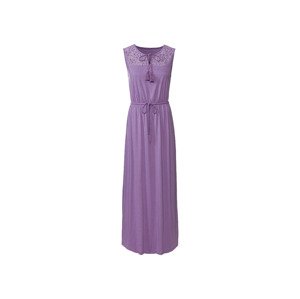 esmara® Dámské maxi šaty (adult#female#ne, M (40/42), lila fialová)