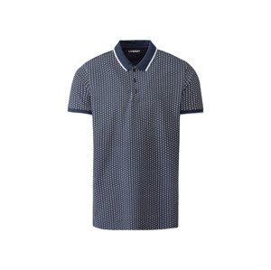 LIVERGY Pánské polotriko „Slim Fit“ (L (52/54), navy modrá)