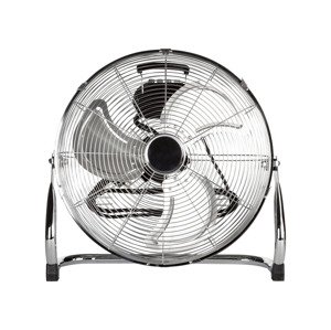 SILVERCREST® Podlahový ventilátor, Ø 37,5 cm (stříbrná)