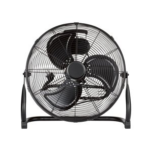 SILVERCREST® Podlahový ventilátor, Ø 37,5 cm (černá)