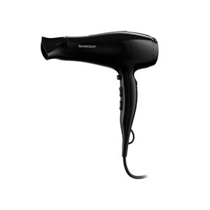 SILVERCREST® Vysoušeč vlasů s ionizační technologií S (černá)