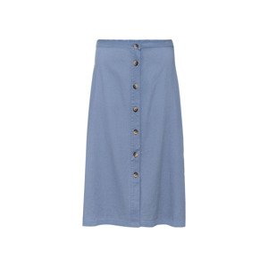 esmara Dámská lněná sukně (40, světle modrá)