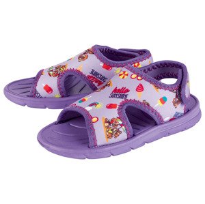 Dívčí koupací sandály (age >2-4y, 24, lila fialová)