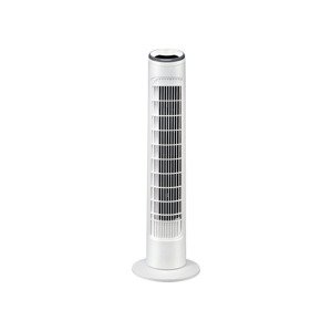 Silvercrest® Sloupový ventilátor s LED displejem a dálkovým ovládáním Stvl 50 A1 (bílá)