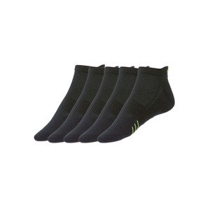 crivit Pánské nízké ponožky, 5 párů (41/42, černá)